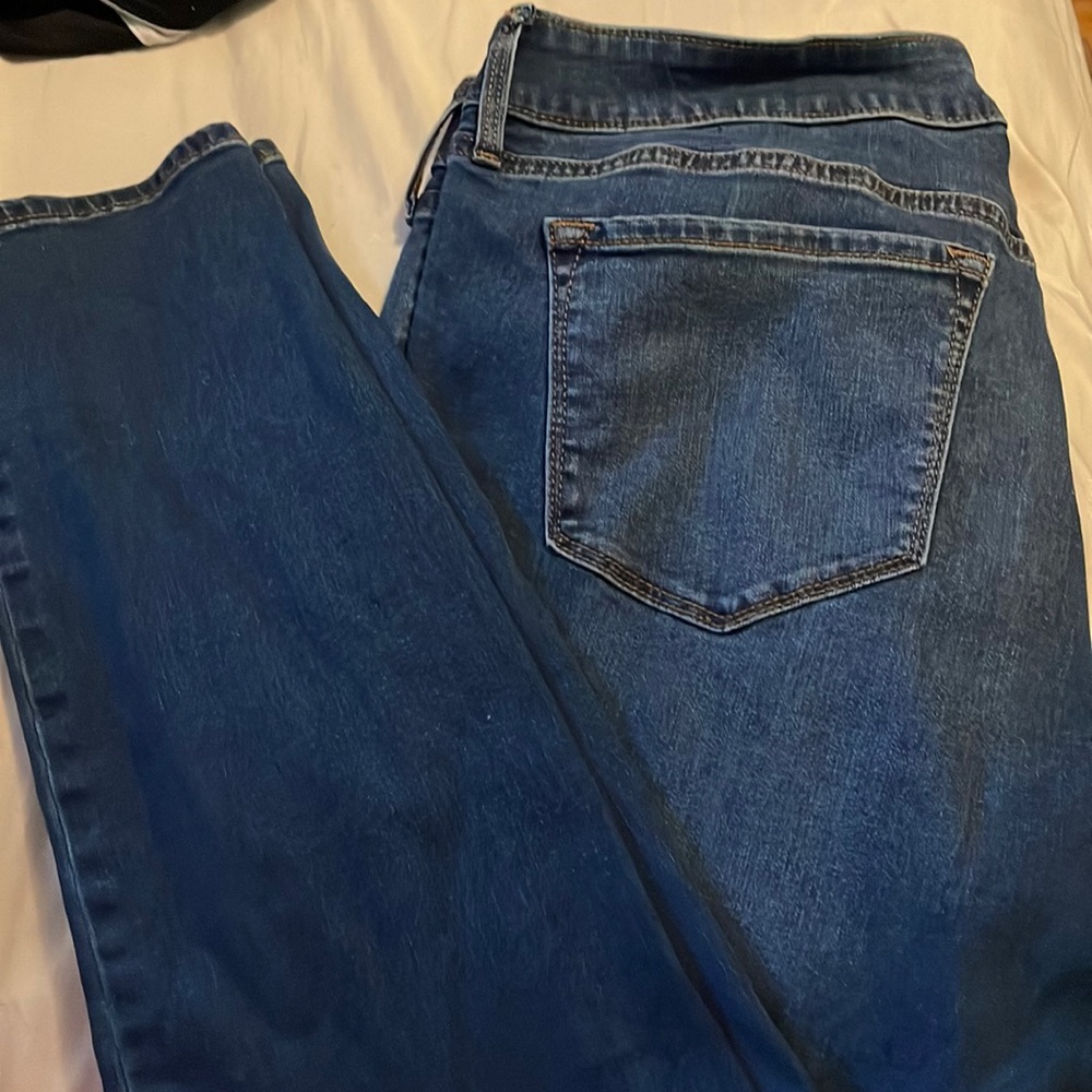 Old navy super skinny low rise jeans